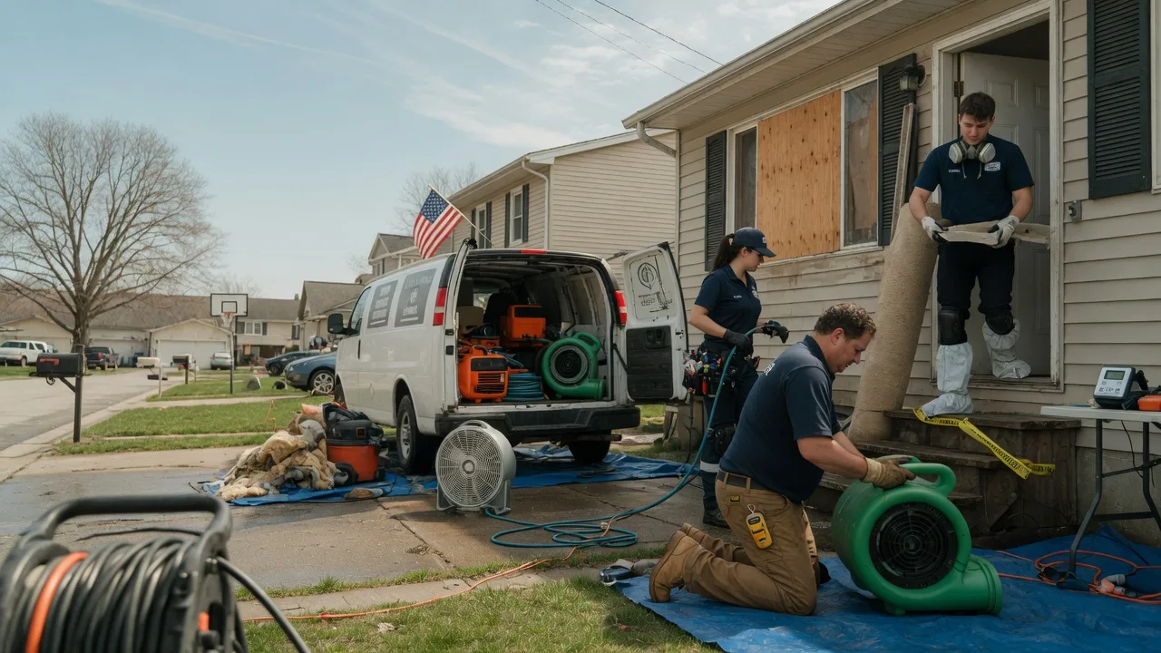 Water Damage Restoration in Meally, KY near me